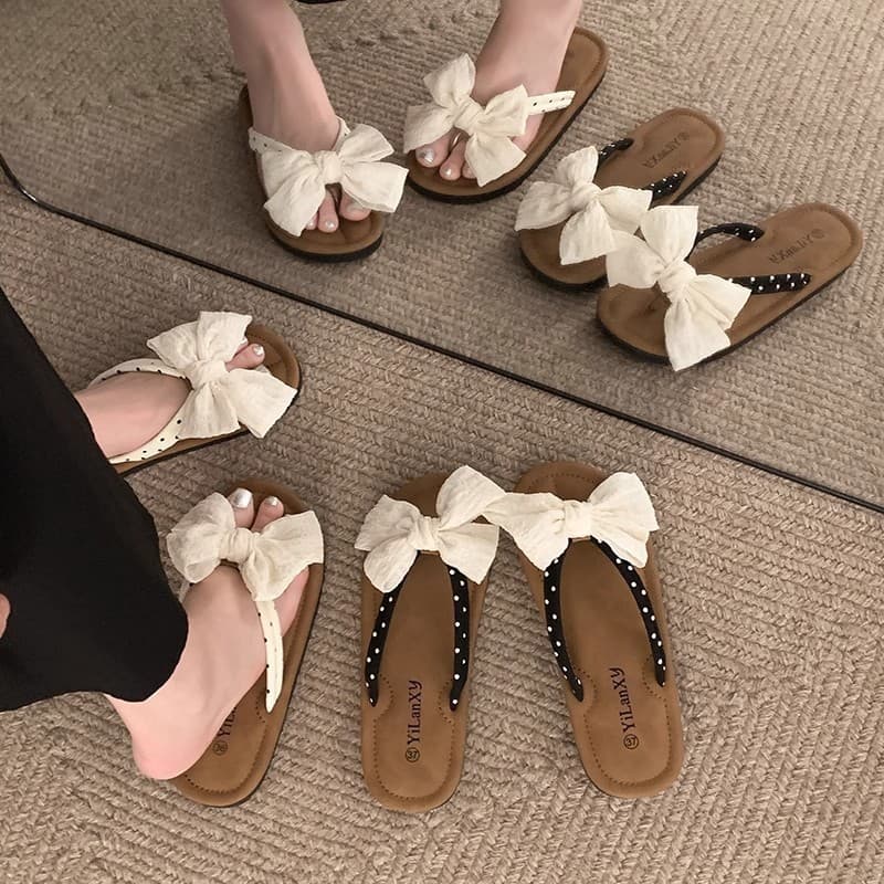 Super fada arco plana Flip-Flops feminino verão exterior Wear 2026 novo estilo antiderrapante All-Match fada