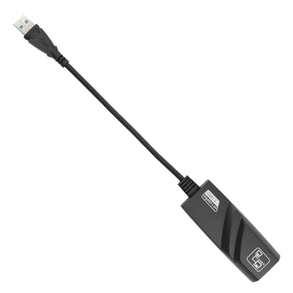 Adaptador de Internet USB 3.0 para Cabo de Rede RJ45 1000Mbps Plug & Play