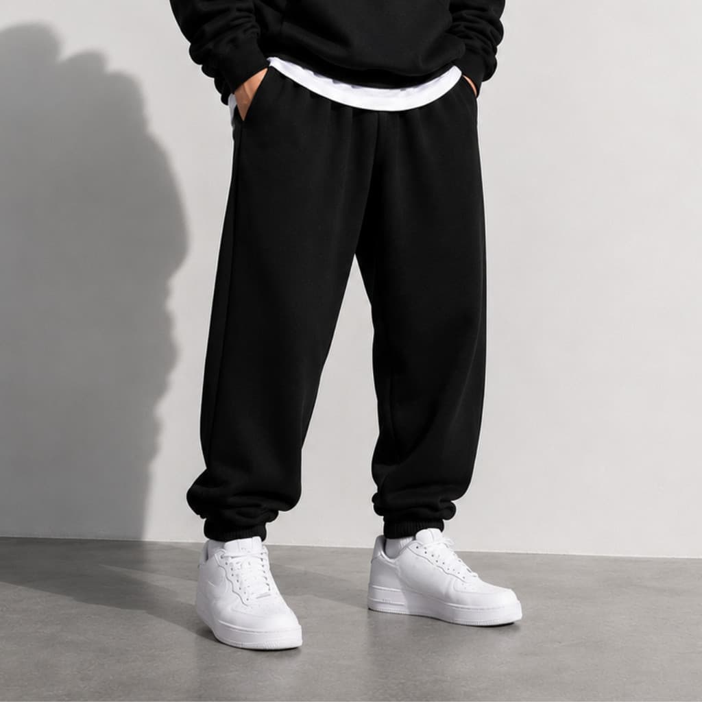 Calça Jogger Masculina Casua em Moletom Masculina Casual Esporte Academia Promoção