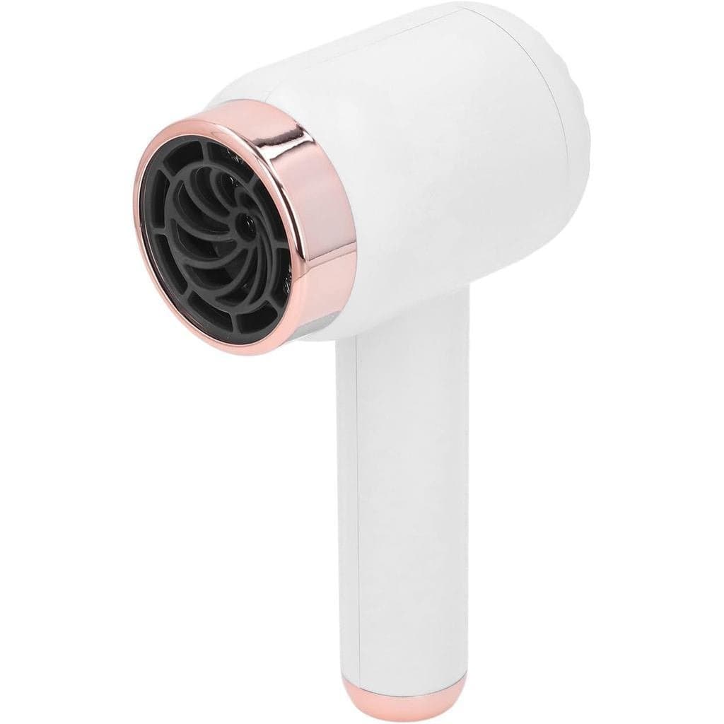 Secador de Cabelo Sem Fio Recarregável com Função de Íons Negativos, Secador de Cabelo Portátil com Bateria de 1500mAh