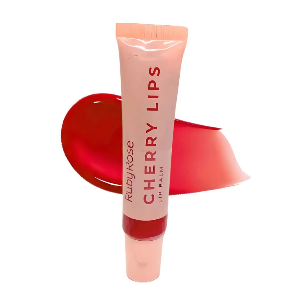 GLOSS LIP BALM LABIAL RUBY ROSE CHERRY LIPS CL40