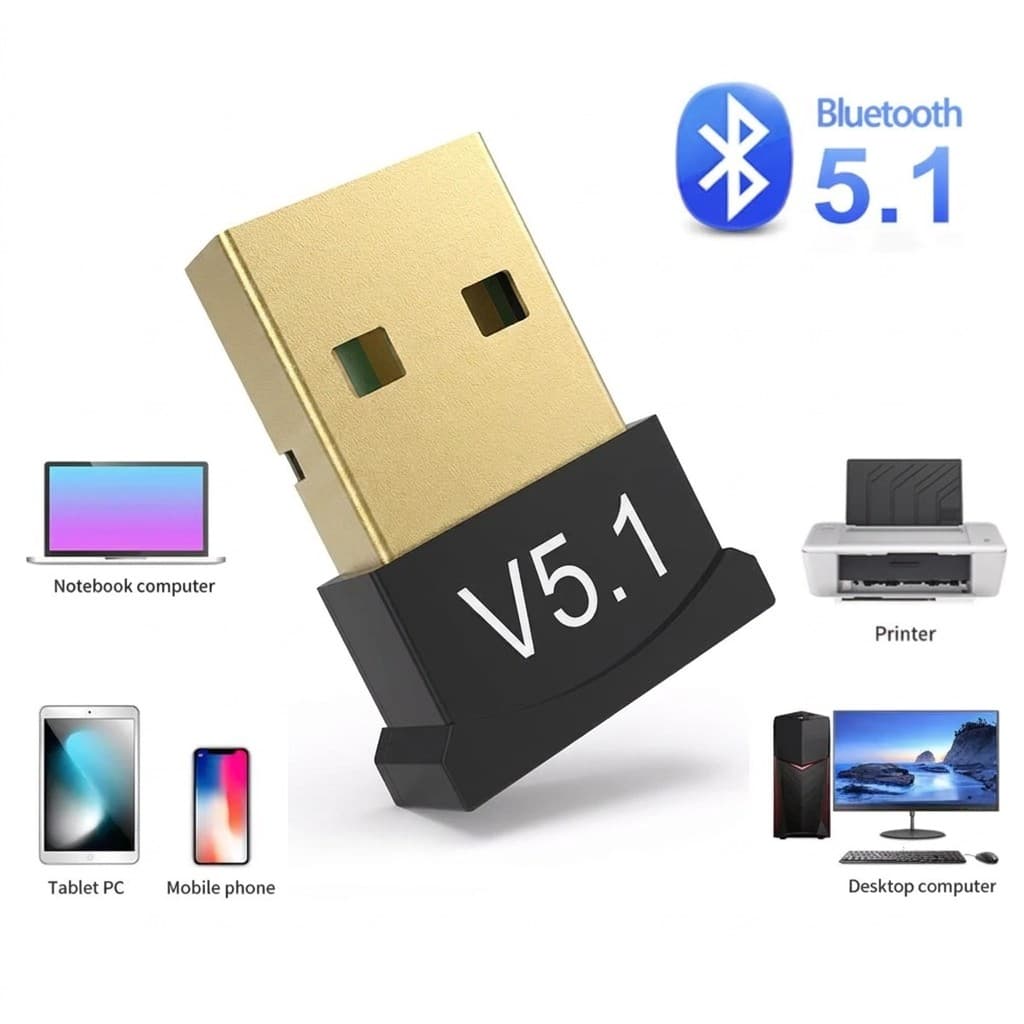 Adaptador Receptor Usb  CSR 5.0 Plug And Play Adaptador Bluetooth Pc Note Dongle