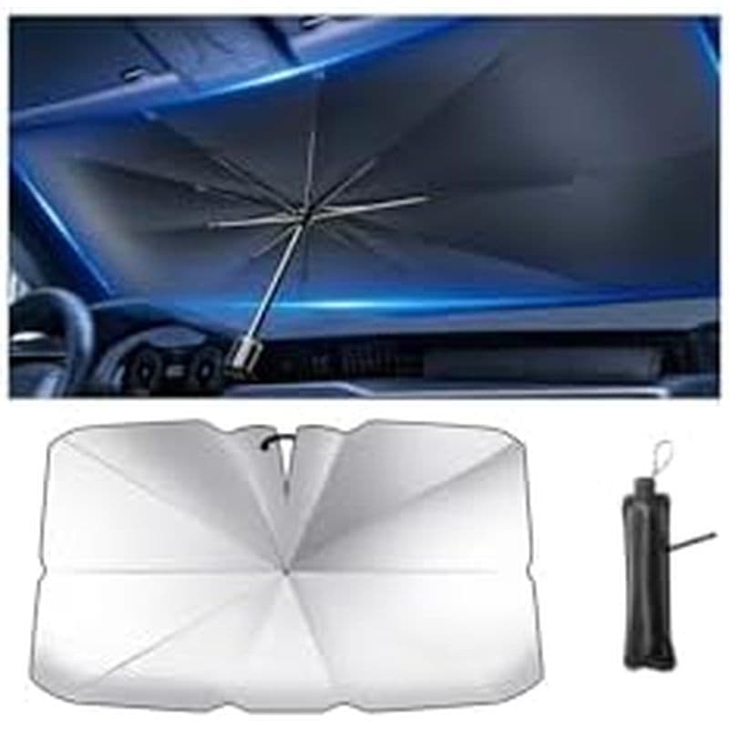 2026 Guarda-Chuva Para Pára-Brisa De Carro , Sol Dobrável Janela Frontal , Bloco UV De 5 Camadas & amp ; Proteção De Iso
