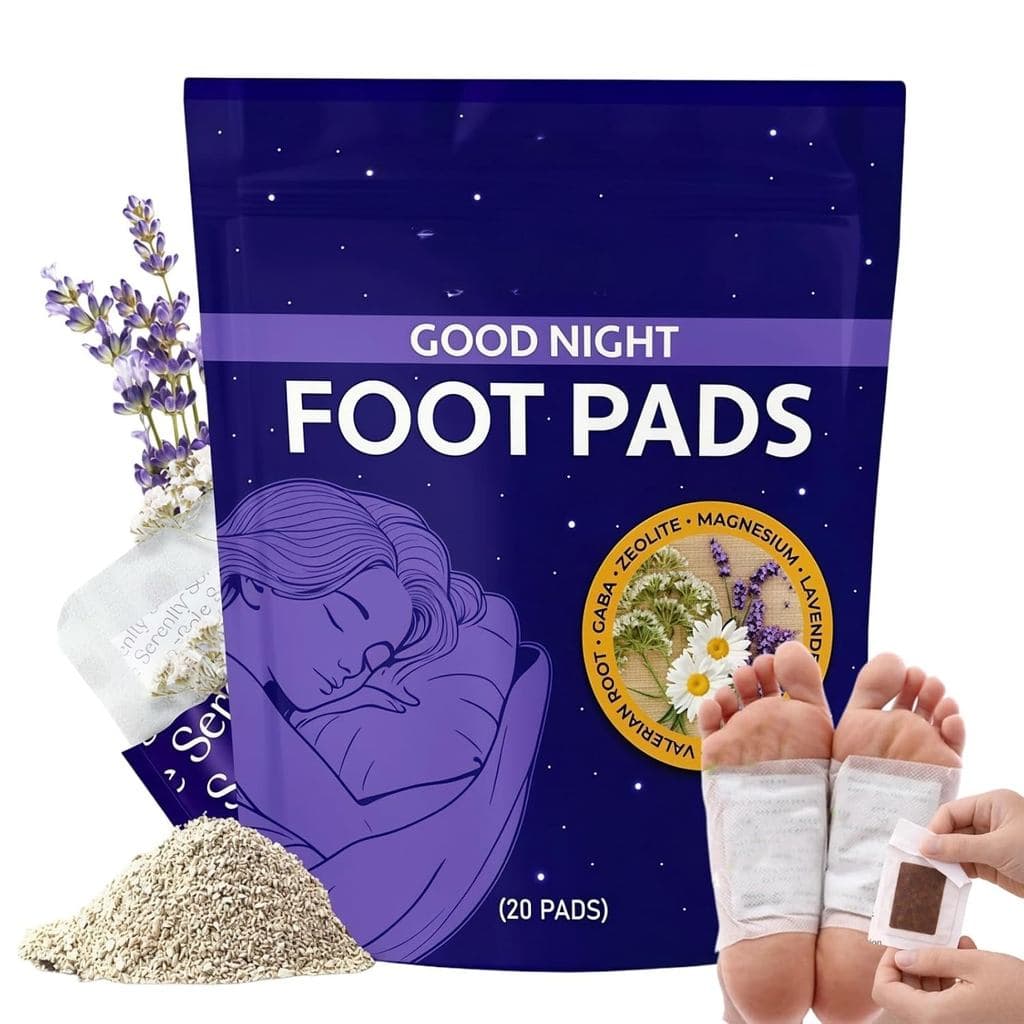 Patches para os pés Nexara, Almofadas de Lavanda para os pés para a rotina noturna, Patches de aromaterapia para os pés,