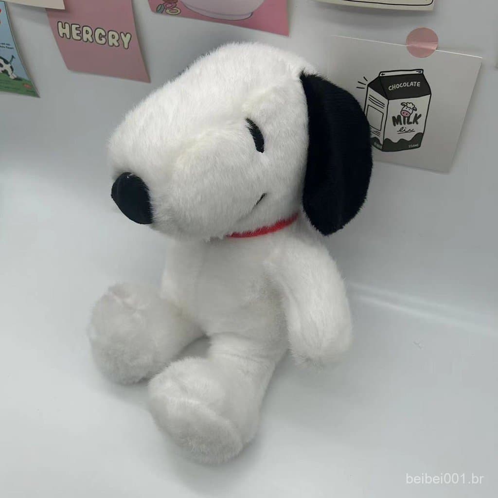 Bonito bonito Snoopy boneca brinquedo de pelúcia bonito boneca dos desenhos animados boneca crianças presente
