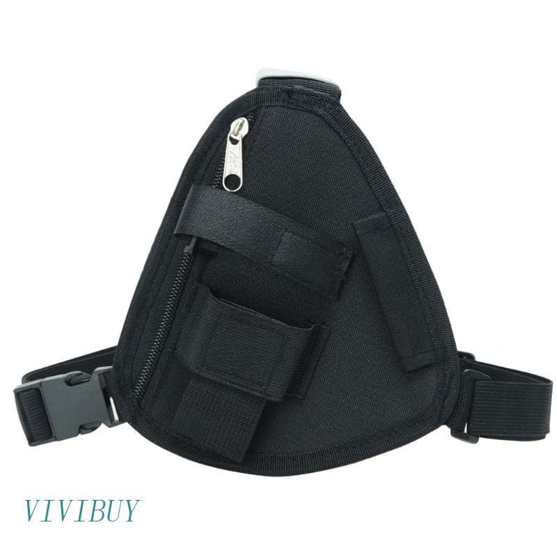 Colete Tático de Ombro Frontal VIVI com Alça Ajustável Bidirecional QPCQ para UV5R UV82