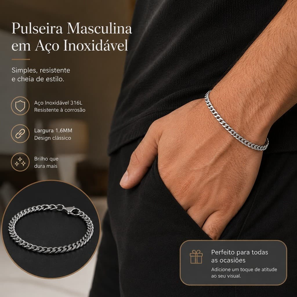Pulseira Masculina 1