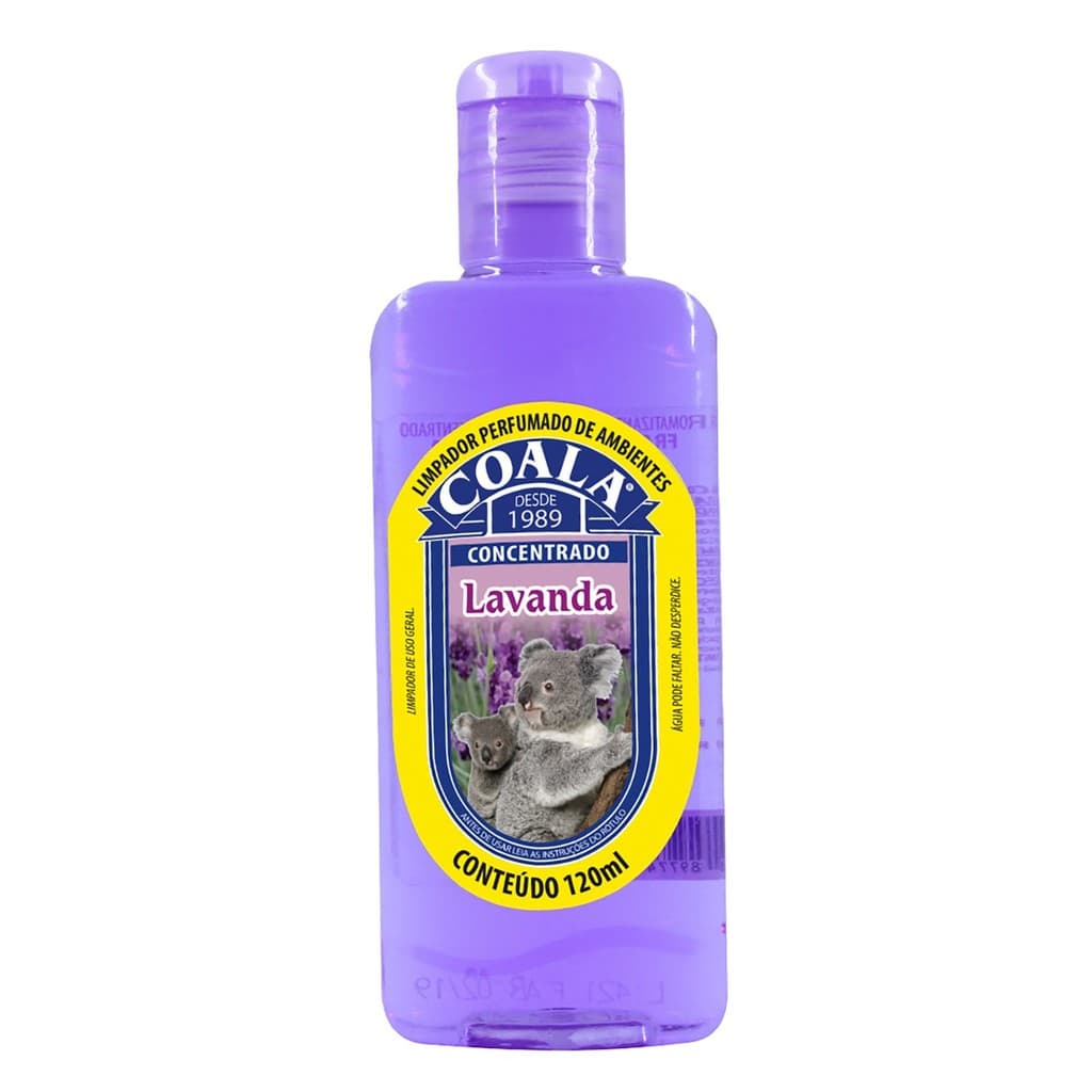LIMPADOR PERFUMADO CONCENTRADO COALA 120ml LAVANDA