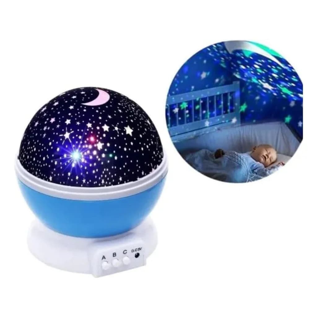 Luminaria Projetor De Estrelas Quarto Infantil