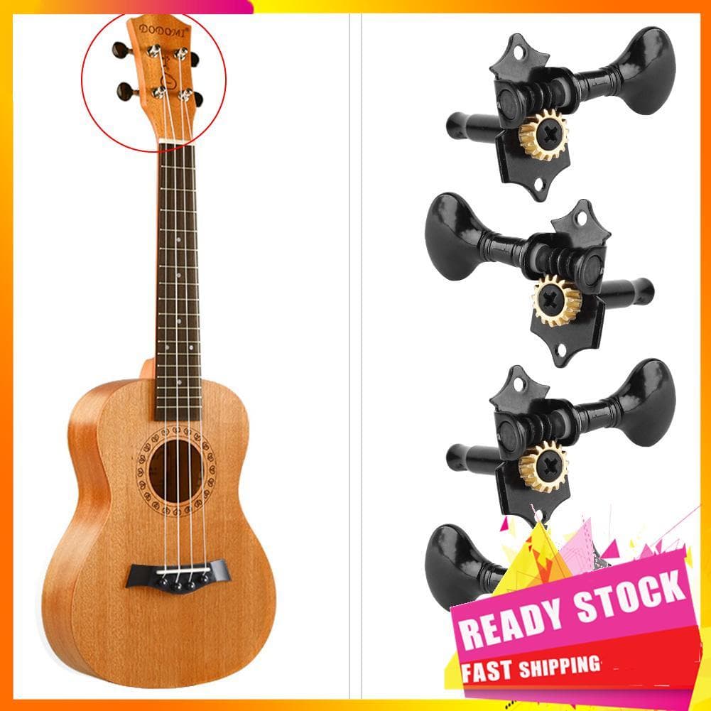 Gfgfgfgg Gfgfgfgf Pegs de ajuste de ukulele, instrumento musical, cabeças de máquina, peças para ukulele 4 cordas,