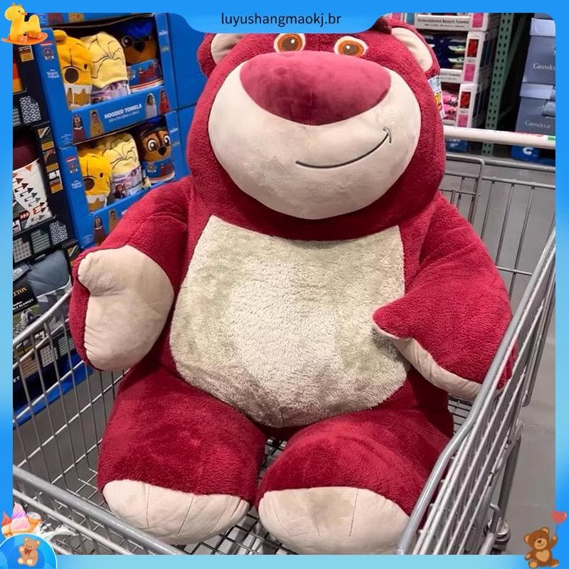Morango urso boneca Oversized boneca dormir travesseiro almofada fragrância urso brinquedo de pelúcia boneca presente an