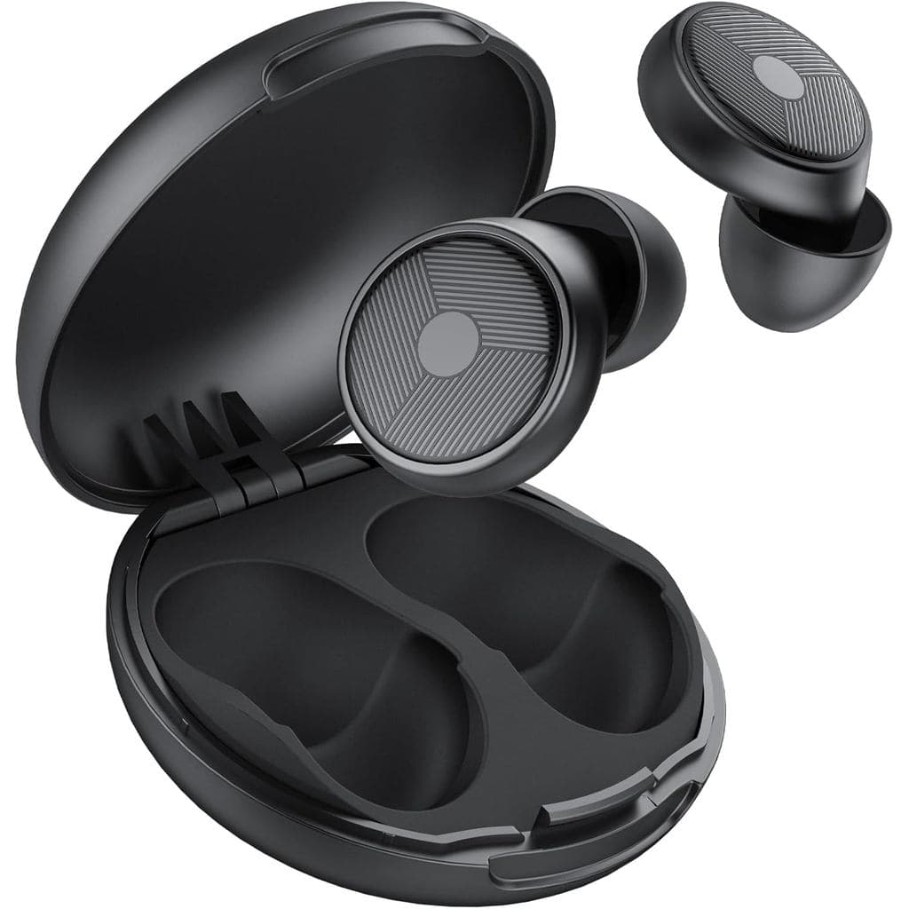 Protetores Auriculares para Dormir com Cancelamento de Ruído -45dB, Protetores Auriculares de Silicone Macios e Reutiliz