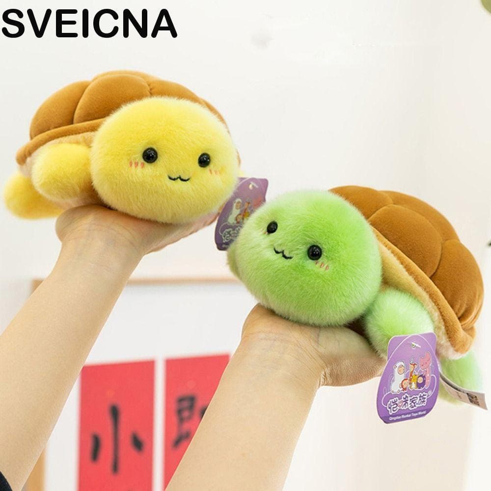 SVEICNA Pão Tartaruga Brinquedos De Pelúcia , Coleção Boneca Macia De Marinha , Travesseiro De Fofa