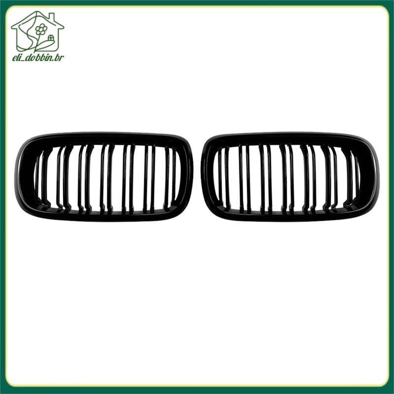 [eli_dobbin.br] Grade Frontal De Entrada De Ar Da Renal , De Capô De Linha Dupla Para Peças De Carro X5 F15 X6 F16 2014-