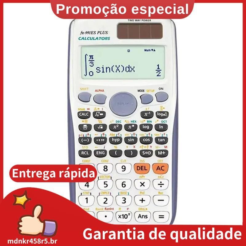Funções Calculadora Científica De Engenharia ABS De Função Solar De 2 Linhas Calculadoras Matemáticas Padrão . mdnkr458r
