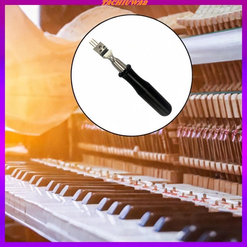 [Tachiuwa2] Afinador Musical Com Alça 3 Agulhas Ferramenta De Reparo De Piano Teclado Estável