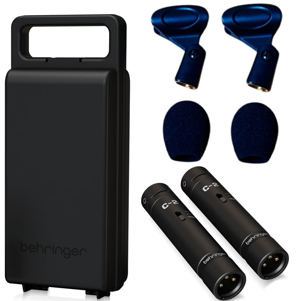 Microfone Estúdio Behringer C-2 Dark Edition Condensador