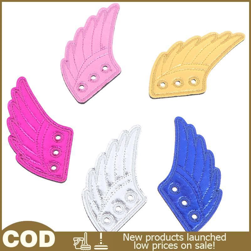 Crianças Folhas Sapatos Tênis Asa De Anjo Meninas Meninos Roupas Decoração Acessórios DIY