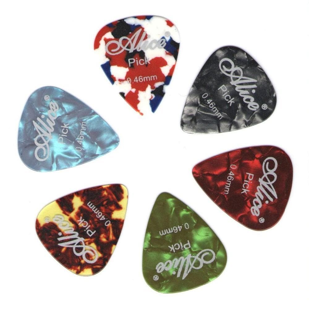 MXFASHIONE 5 Peças De Palhetas Coloridas De Celulóide , Palheta De Guitarra Em Cores Mistas ,