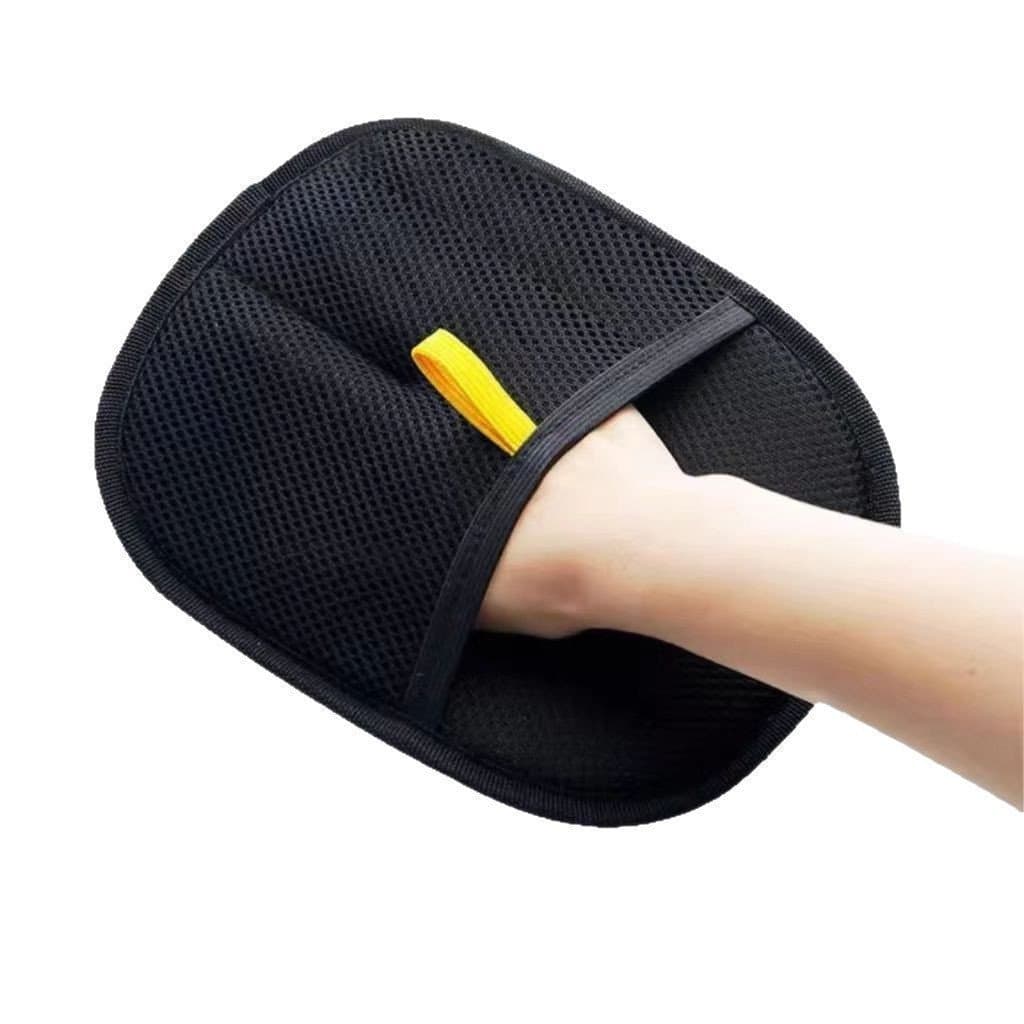 Luvas e Conjunto de Ferramentas PetHairPro para remoção de pelos de animais em móveis, carro e roupas.