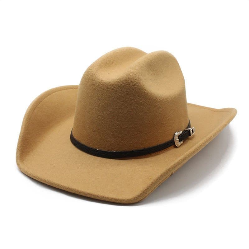 Chapéu Fedora Clássico Britânico para Homens e Mulheres, Aba Reta, Mistura de Lã, Chapéu Panamá Jazz com Cinto, Elegante
