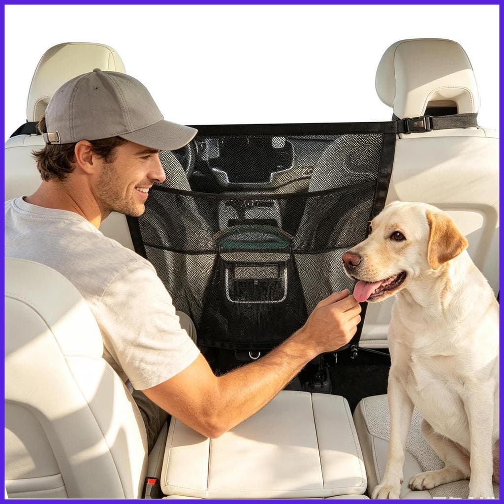 Barreira Para Cães , Separador De Malha De Carga Animais De Estimação , Portão , Carro , Divisor De Caminhão , Sedan Aut