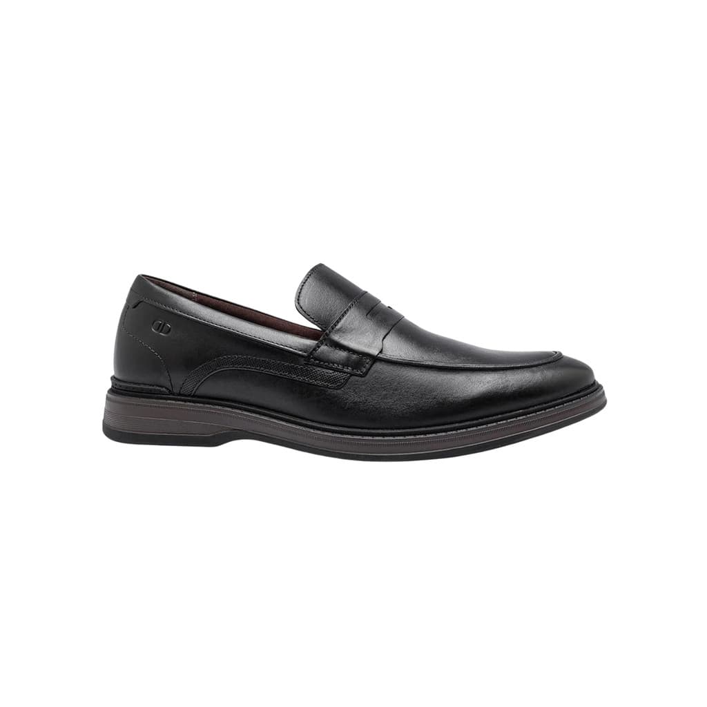 Sapato Social Masculino Couro Democrata Noah Slip On Sem Cadarço Confortável Para Trabalho Original