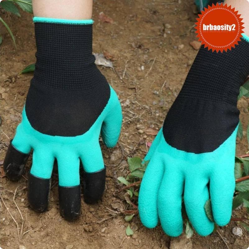 [Brbaosity2] Luvas De Jardim Revestidas , Resistentes À Umidade , Trabalho , Luva De Segurança Para Jardineiros , Manuse