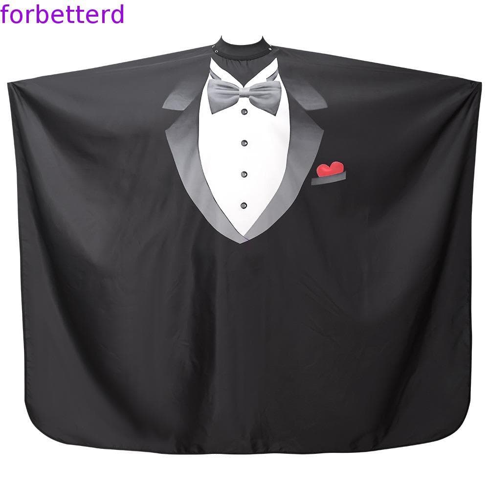 Capas De Barbearia , Padrão De Terno Camisa De Corte De Cabelo De Salão Profissional , Avental De Cabeleireiro Com Fivel