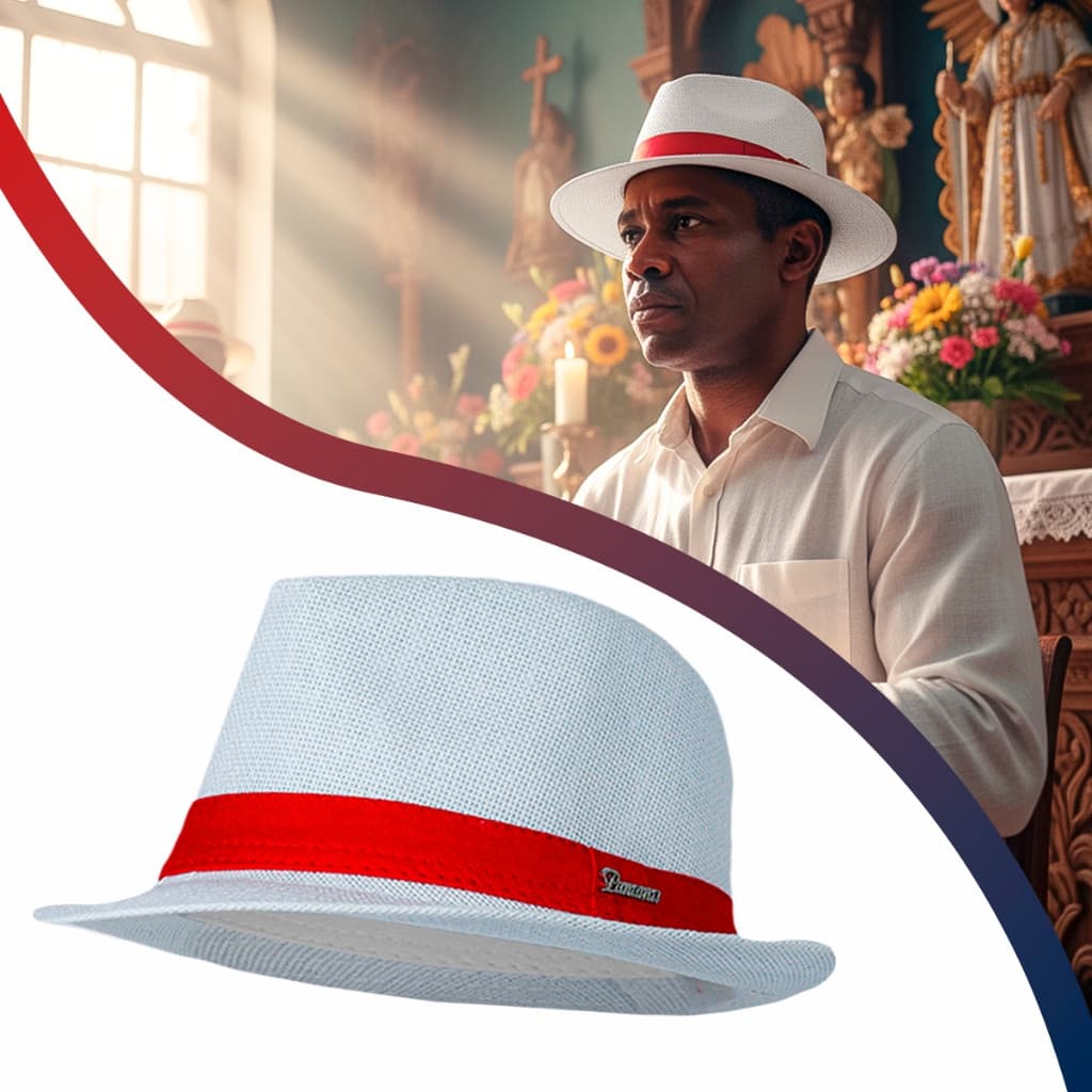 Chapéu Pagodeiro Com Faixa Samba Carioca Umbanda Boho Pagode Moderno Masculino Feminino Praia
