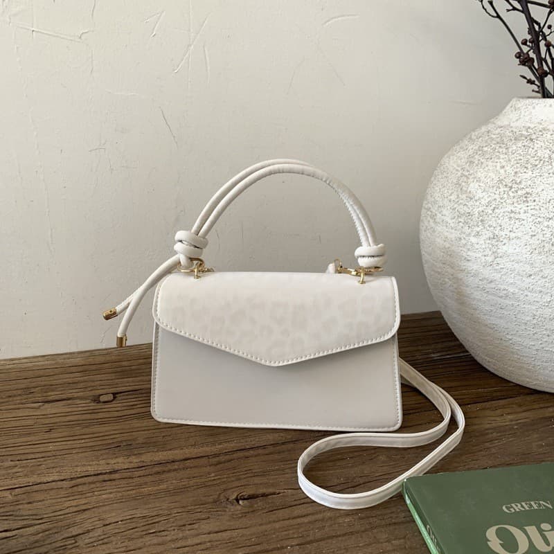 Nova bolsa feminina pequena e elegante para o outono e inverno, bolsa casual moderna com textura, bolsa transversal de d