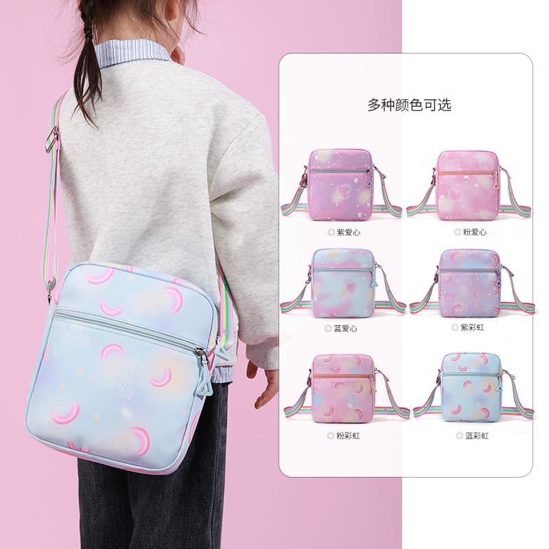 Nova bolsa transversal para mulheres, mini bolsa pequena, bolsa para celular, de ombro em tecido Oxford, peq