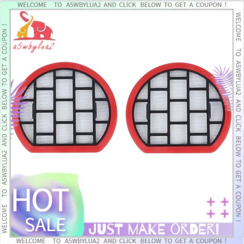 2 Pcs Aspirador De Pó Pré Motor Filte Para Aspiradores Sem Fio 106
