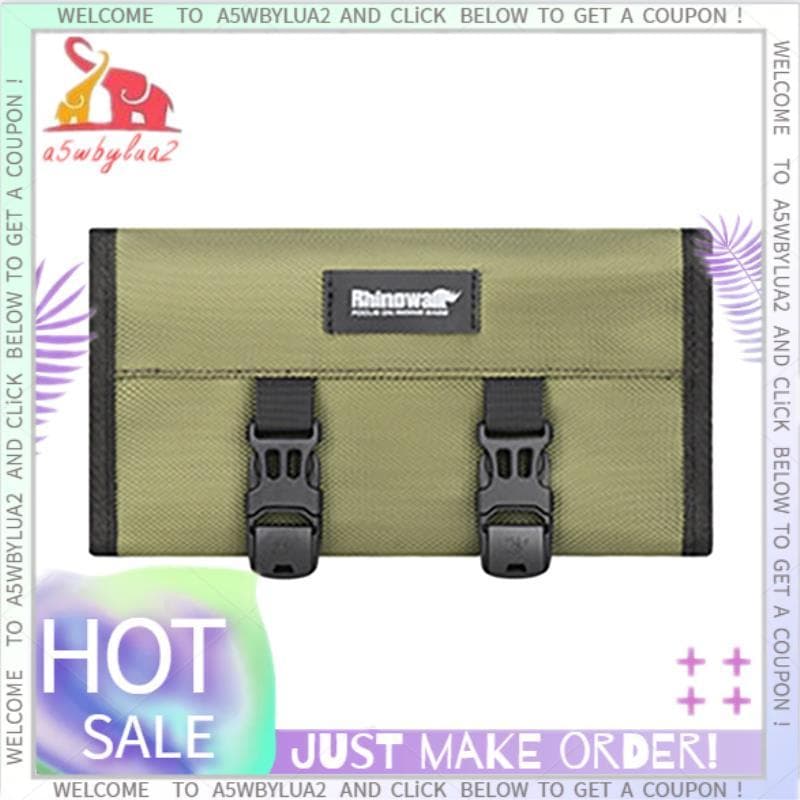 Rhinowalk Saco De Rolo De Ferramentas Para Motocicleta , Alforjes Portáteis Motor , Bolsa De Armazenamento Laterais , Fe