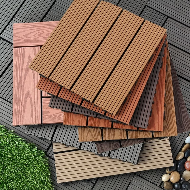Piso Modular De Plástico Com Textura De Madeira, Adequado Para Diversos Locais MSFILM