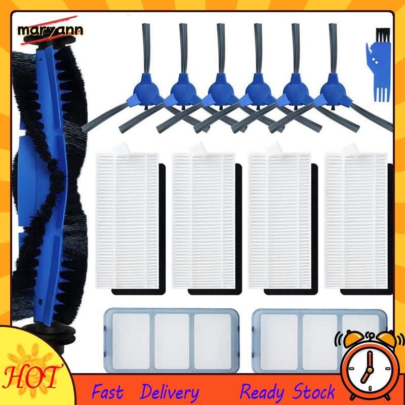 Para Robovac 11S , 12 , 15T , 15C , 25C , 30 , 30C Robô Aspirador De Pó Escova Lateral Principal Filtro Hepa Peças Repos