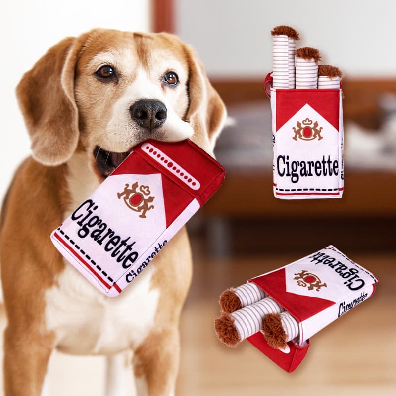 Novo estilo de brinquedo para cachorro com caixa, suprimentos para animais de estimação, criativo, Golden Retriever, Cor