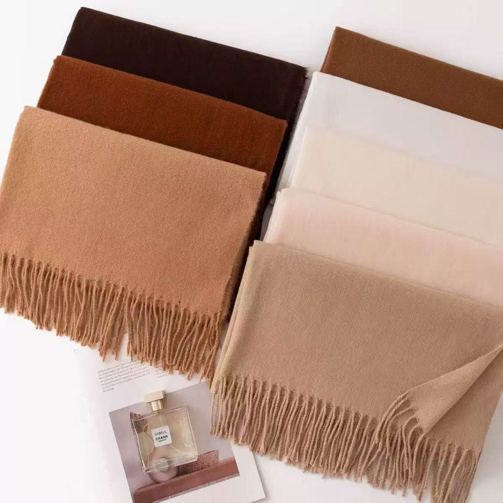 Cachecol Grosso Feminino Pashmina Lenço Moda Xale Echarpe Longo 200GARMAS