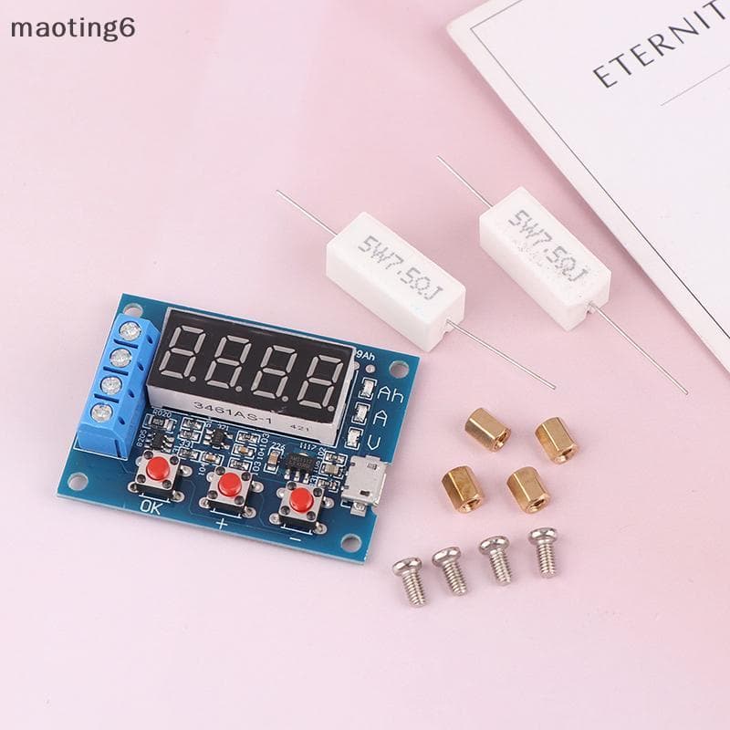 Testador De Capacidade Da Bateria Tipo De Descarga De Carga Externa De 1.2-12V 18650 Etc . Teste