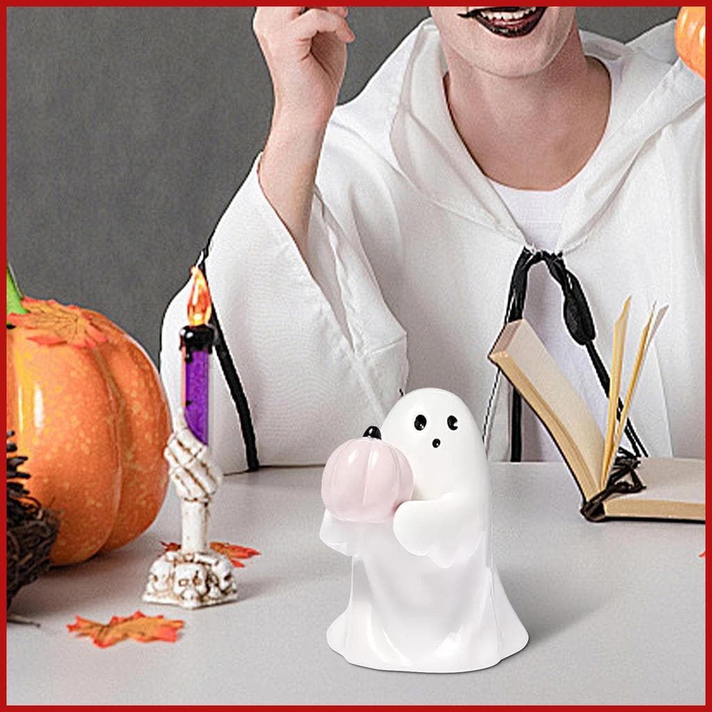 Estatuetas De Halloween Resina Assustador Engraçado Bonito Sazonal Decoração Do Quarto Estátua Fantasma Decorações Para