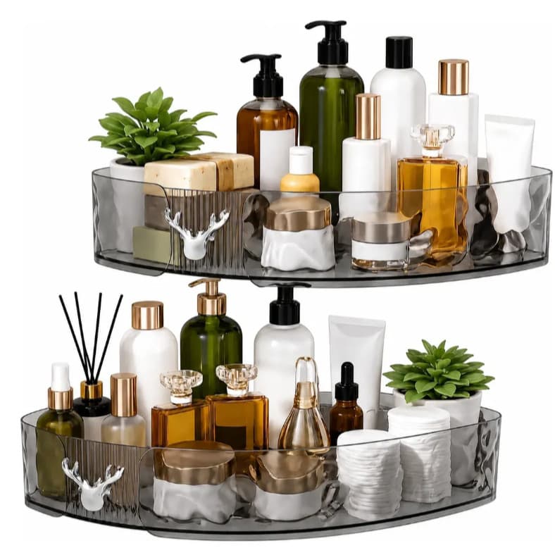 Prateleira Organizadora Multiuso Decorativa com Alce para Banheiro Cozinha