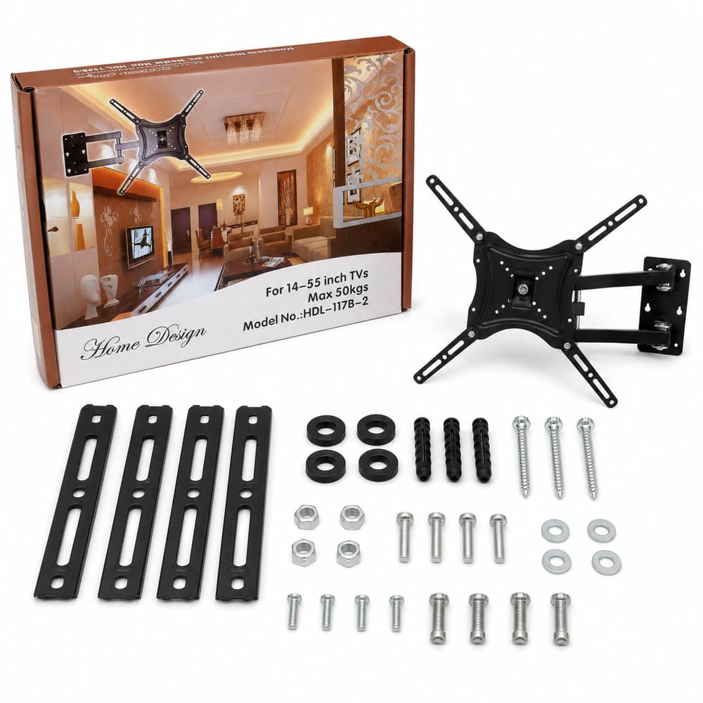 Suporte Para Tv Articulado De Parede 14 A 55" Ate 50Kg