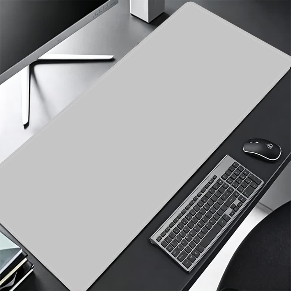 Grande Jogo Mouse Pad Antiderrapante 80X30 CM Impressões Personalizadas Mousepad Borda Costurada Cor Sólida KK3