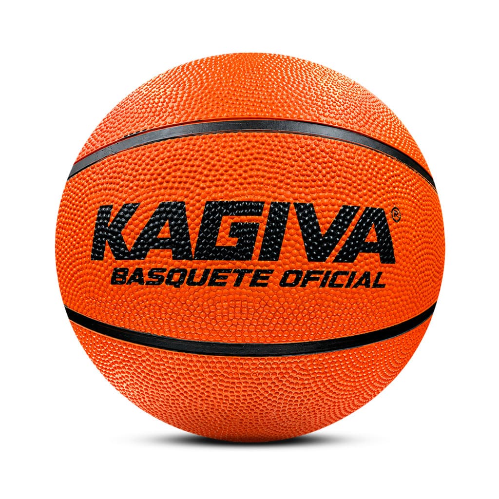 Bola De Basquete Kagiva Tamanho 7  Top Grip Laranja Oficial