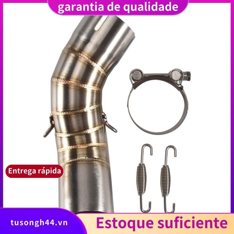 Conector De Tubo De Ligação Intermediária Para Escapamento Médio De Motocicleta E Moto Z900 2017-2018 Sem Silenciador De