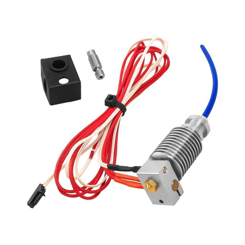 TIKSCIENCE 24V 40W 1.75mm 3D Printer Hotend J-Head Extruder Kit Fit for Prui3 MK3 MK3S MK3S E3 V6 Remote Printhead Print