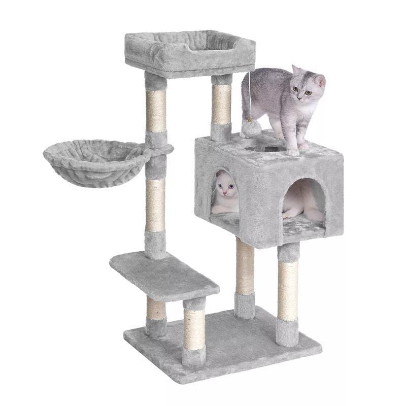 Árvore para Gatos Dogat de 3'2 pés (100cm), Torre para Gatos, Poste Arranhador e Torre de Escalada para Gatos de Interio