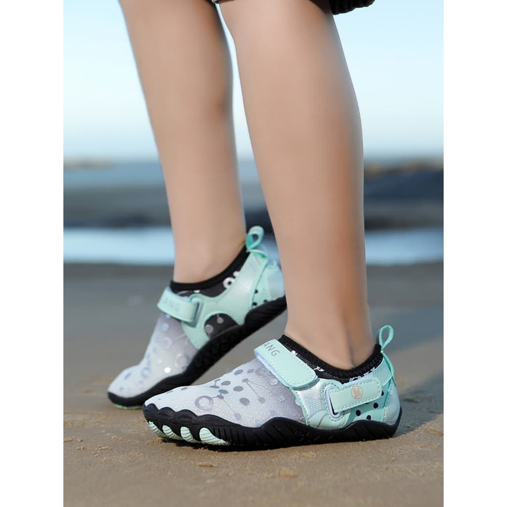 Crianças Wading Upstream sapatos Anti-deslizamento de secagem rápida sapatos de praia Rafting natação mergulho água para