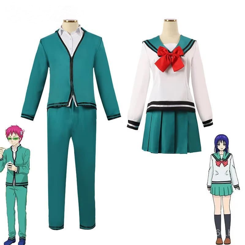 Fantasia de Cosplay de Anime Saiki Kusuo no Sai-nan, Uniformes Masculinos, A Vida Desastrosa de K.
