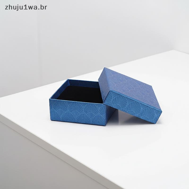 Caixas De Papelão Para Joias , 7x7cm , 5 Peças , Organizador De Armazenamento Durável Nelace , Brinco , Pulseira , Lembr